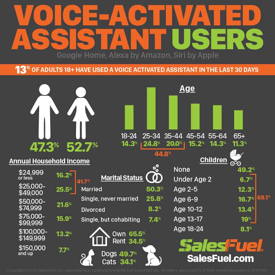 Voice-activated Assistant Users Demographics