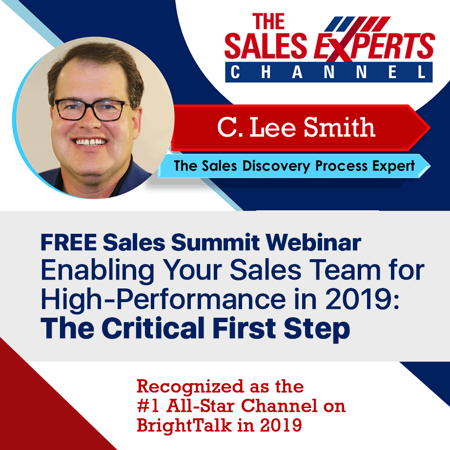 Featured image for “Enabling Your Sales Team for High-​Performance in 2019: The Critical First Step”