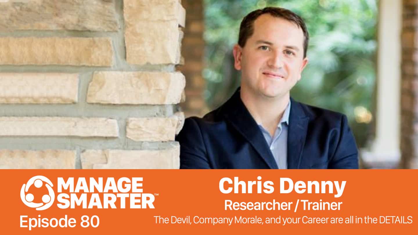 Chris Denny on the Manage Smarter podcast from SalesFuel