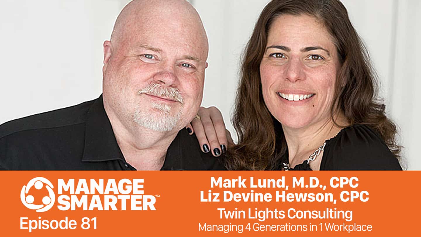 Liz Devine Hewson and Mark Lund on the Manage Smarter podcast from SalesFuel
