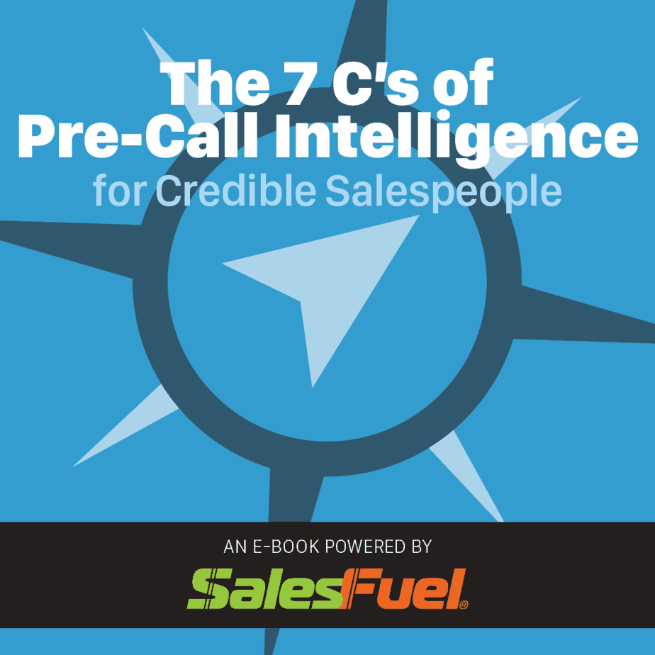 Featured image for “Free E‑book: The 7 C's of Pre-​Call Intelligence”