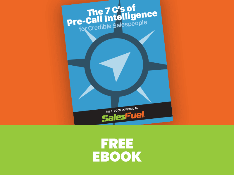Get the 7C's of Pre-Call Intelligence Ebook