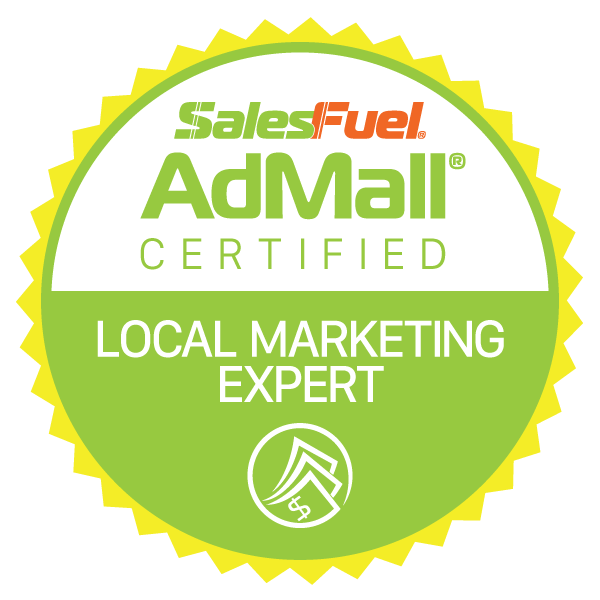 AdMall Certified Local Marketing Expert - SalesFuel Digital Badge