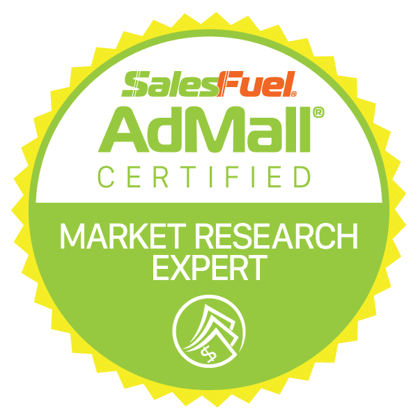 AdMall Certified Market Research Expert
