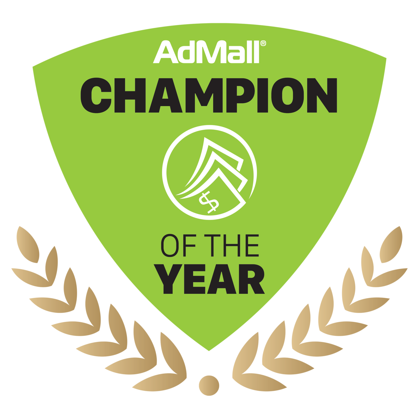 AdMall Champion of the Year Award - SalesFuel Digital Badge