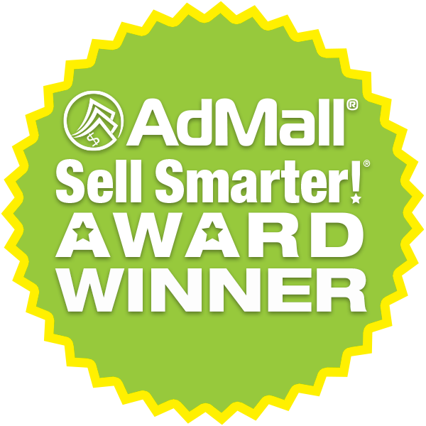 AdMall Sell Smarter Award Winner Badge