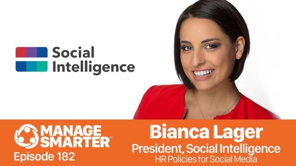 Bianca Lager on the Manage Smarter Show from SalesFuel podcast and vodcast