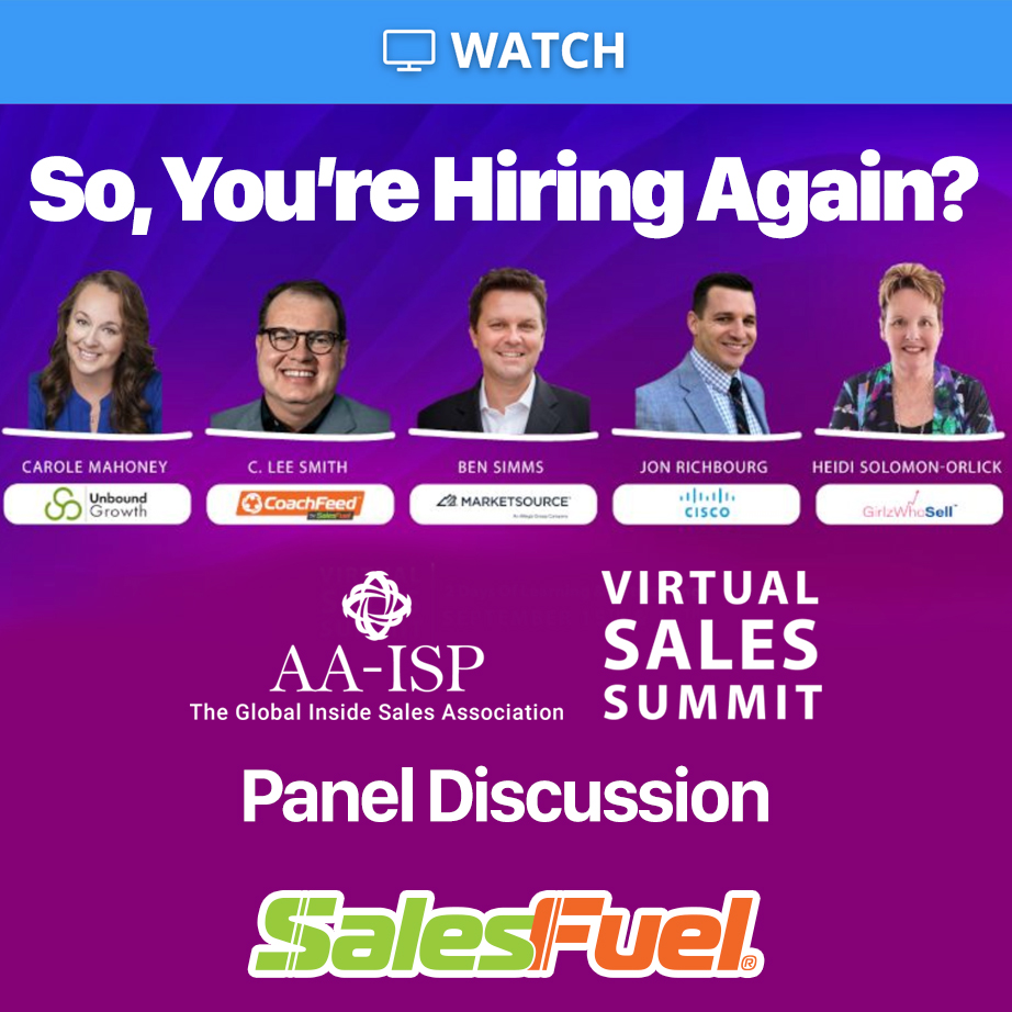 AA-ISP Panel Discussion on Hiring Salespeople