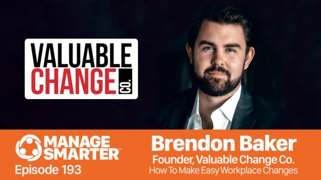 Brendon Baker on the Manage Smarter Show podcast on SalesFuel for sales managers
