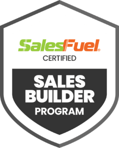 SalesFuel Certified Sales Builder Badge Program for Sales Credibility