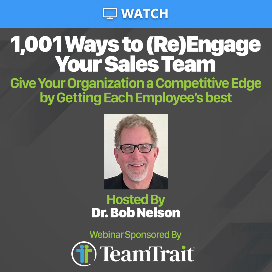 Featured image for “1,001 Ways to (Re)Engage Your Sales Team”