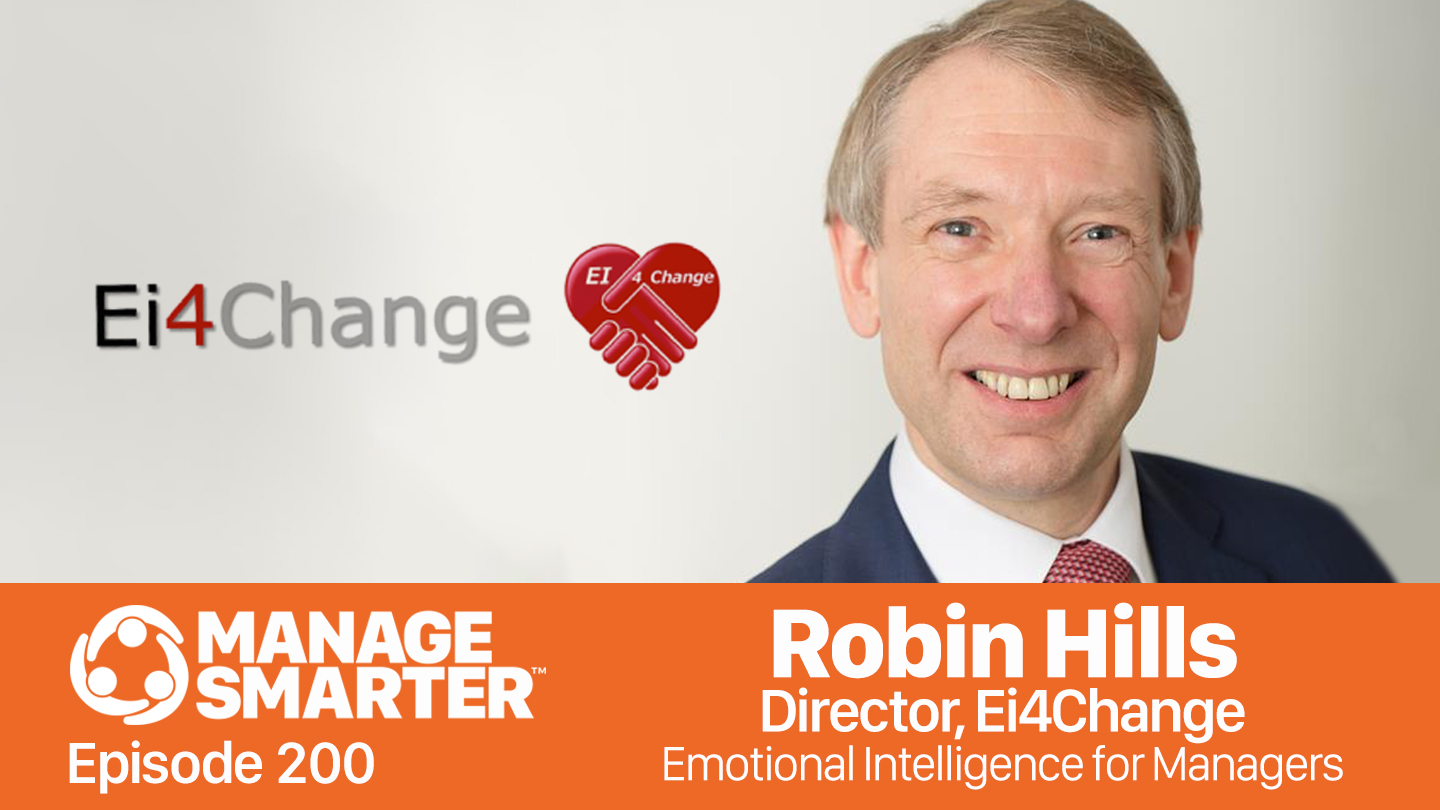 Robin Hills on the Manage Smarter Show podcast on SalesFuel for sales managers and leadership
