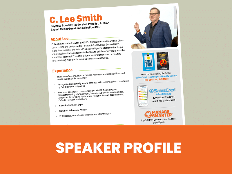 C. Lee Smith Keynote Speaker Presenter Webinars