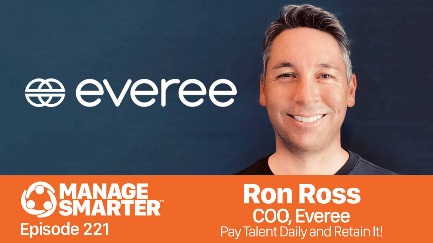 Ron Ross, instant payroll, gig economy, sales commission, employee retention, manage smarter, salesfuel
