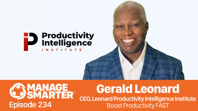 Gerald Leonard, Productivity Intelligence,productivity,time chunking,leadership,project management,salesfuel