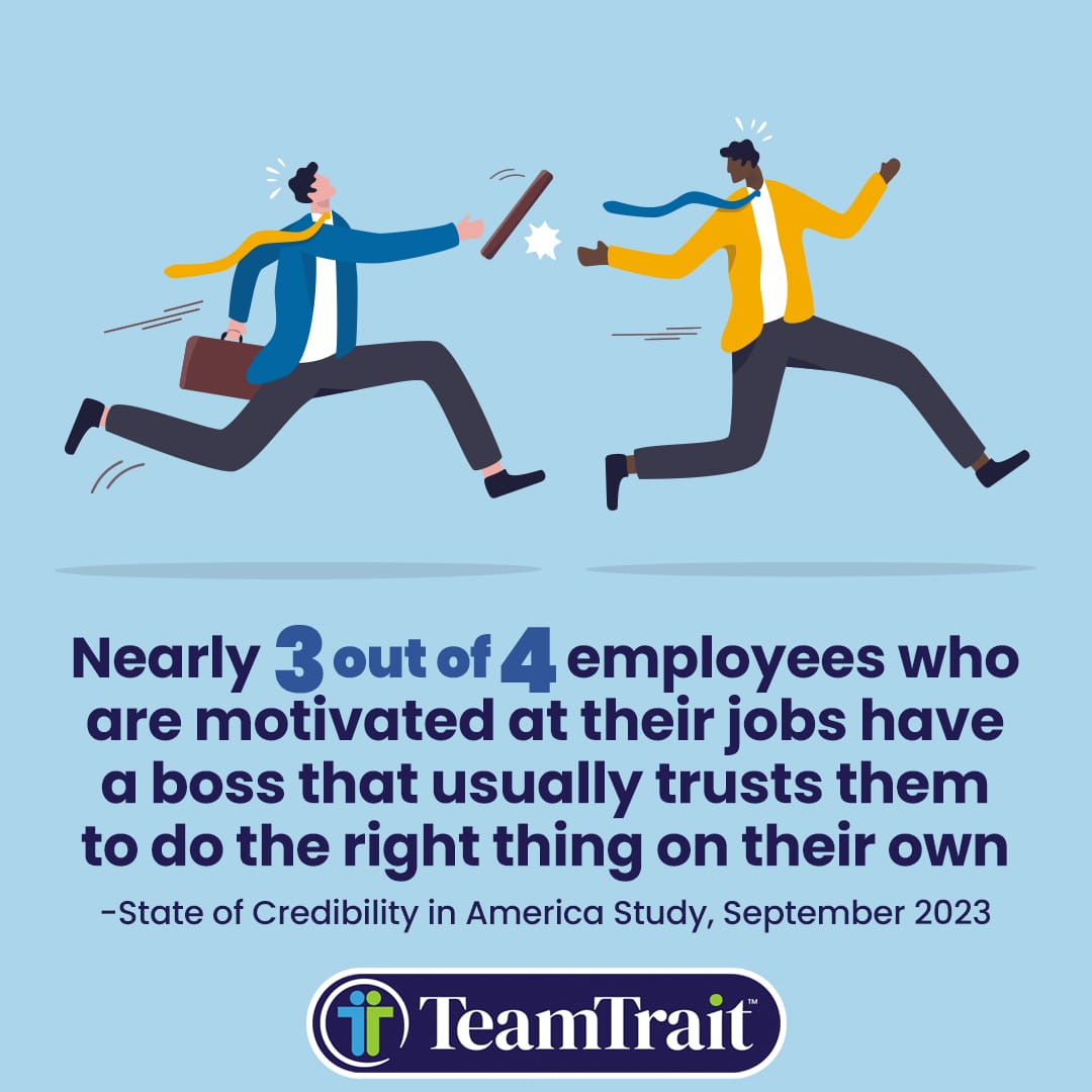 TeamTrait, State of Credibility, employee retention, executive presence, team motivation, workforce, management, leadership, employee engagement, trust, SalesFuel