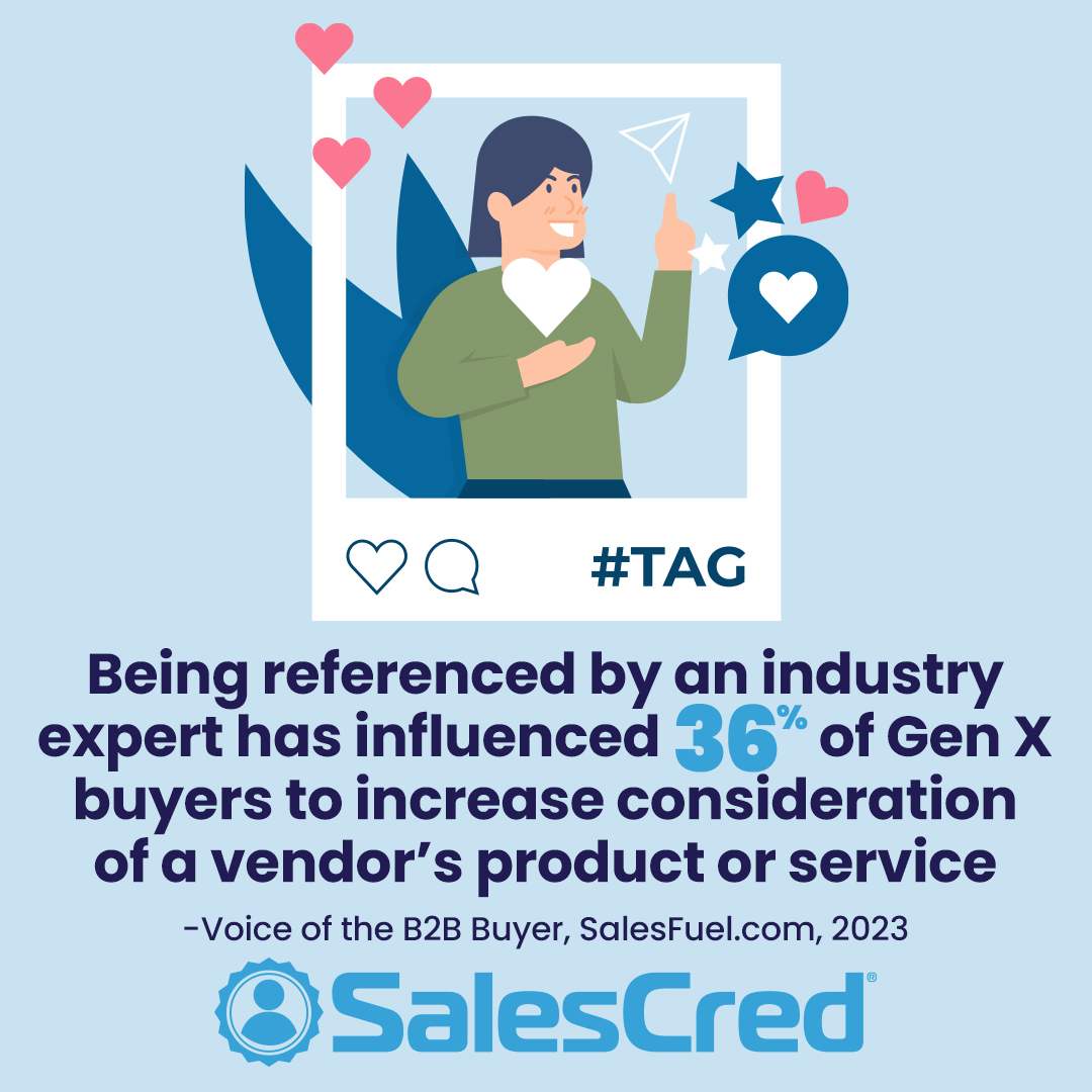 expert reference, expert mention, social influencer, sales research, vendor research, sales intelligence, buyer behavior, B2B, TeamTrait, SalesFuel, SalesCred